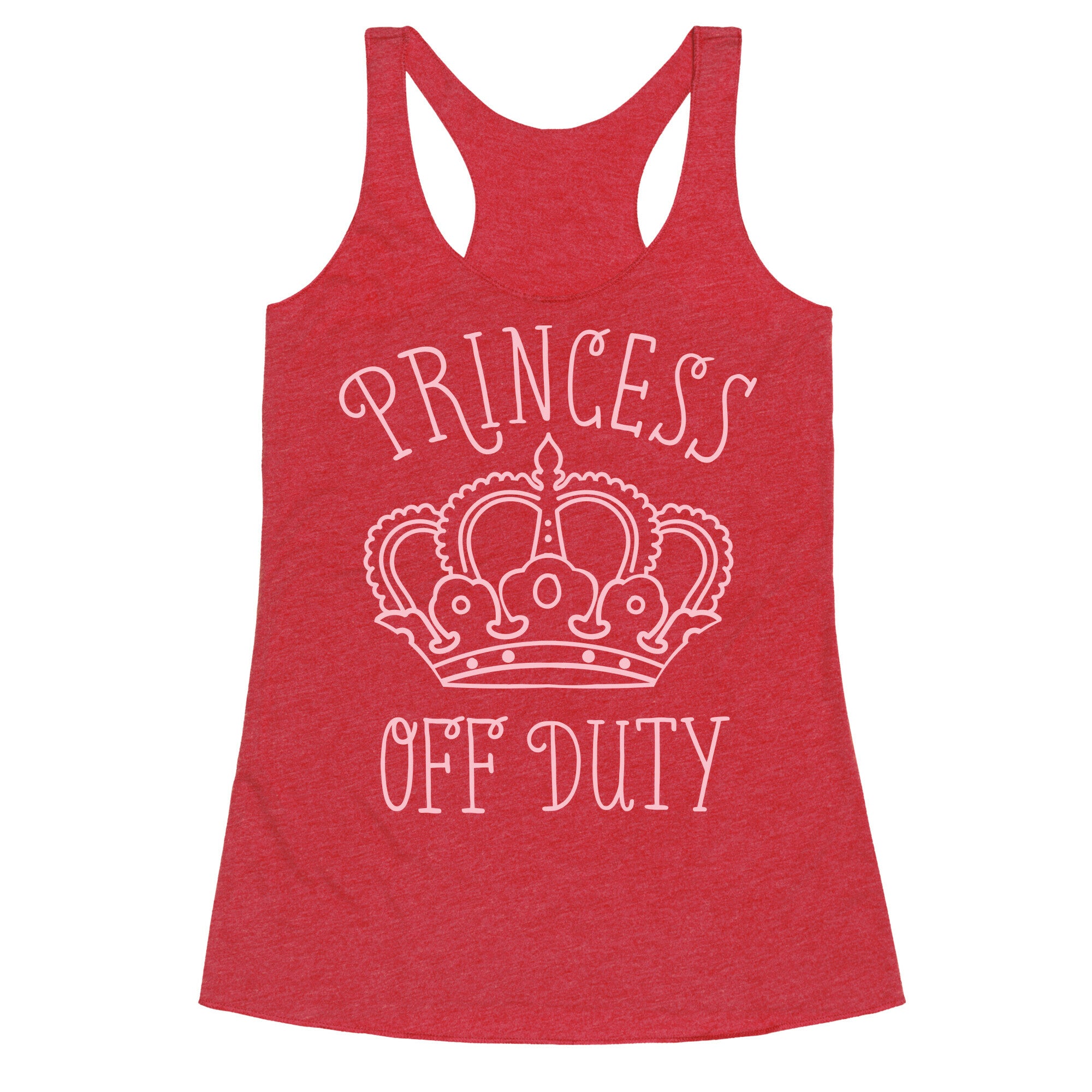 Princess Off Duty Racerback Tank
